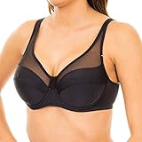Dim Femme   Soutien Gorge Generous Classic x1 | Maintien Parfait pour Poitrines Généreuses | Microfibre Épaisse et Stretch | Dos en U et Bretelles Larges | Look Moderne et Confort Absolu