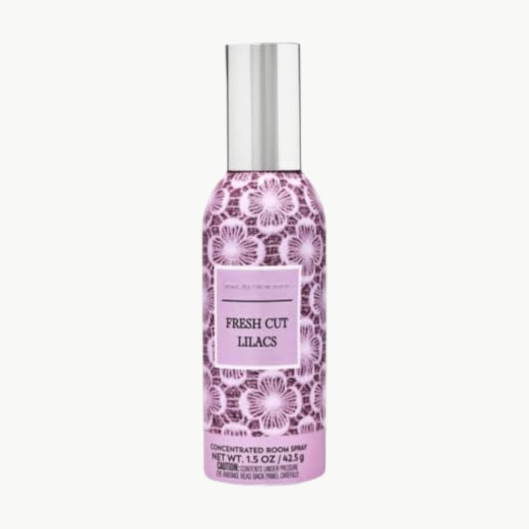 Bath & Body Fresh Cut Lilacs Concentrated Room Spray 1.5 oz. / 42.5 g (Packaging Styles May Vary), Violet