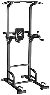 CITYBIRDS Power Tower Dip Station Pull Up Bar for Home Gym Strength Training