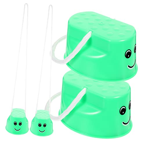 PHENOFICE 4stücke Teiliges Stelzen-Spielzeug Für Kleinkinder Balance Koordinationstraining Für Eltern-Junge Mädchen-aktivitäten Sicher Und rutschfest Für Außenbereich Und Spielplätze