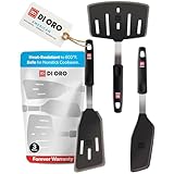 TRANSFORM YOUR COOKING GAME - Made with nonstick silicone that is heat resistant up to 600°F, both the handle and blade are designed without any fillers to ensure maximum durability and safety for kitchen use. The Designer Series Everyday 3-Piece Sil...