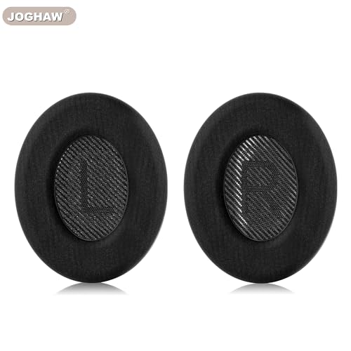 Image of Full Cooling Gel Replacement Earpads for Bose QuietComfort QC35 Headphones Ear Pads Cushions with Breathable Ice Silk Fabric, High-Density Noise Cancelling Foam - Black
