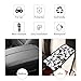THOEWONG Cute Panda Auto Center Console Cover Soft Car Armrest Cushion Seat Box Cover Pad Accessories for Most Vehicles Truck SUV