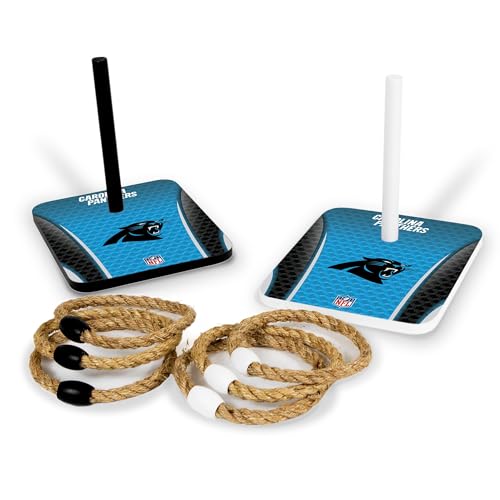 Wild Sports NFL Quoits Set with Direct Print HD Team Graphics – Tailgate Ring Toss Game – Great Gift for Any Football Fan! Ring Toss Family Outdoor Games for The Beach, BBQ, or Tailgate Party