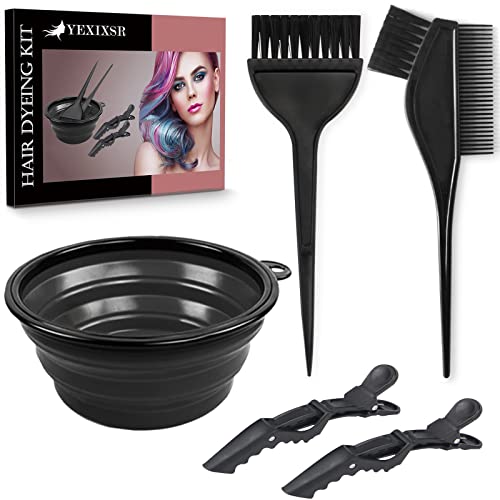 Yexixsr B08PVHXKG3 5Pcs Professional Salon Hair Coloring Dyeing Kit, Hair Bleach Dit Hair Coloring Products thumb #6