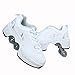 N / A Chaussures A roulettes,Rétractables Patins à roulettes, Enfants Chaussures à roulettes, Chaussures Baskets, Double Roue Sports Plein Air Cross Formateurs Gymnastique,38,White