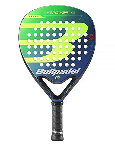 Bull padel Pala BULLPADEL K2 Power 21 pádel, Adultos Unisex, Multicolor (Multicolor), Talla Única