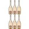 Pizzolato Rosé Spumante Extra Dry M-USE Schaumwein Italien I FeinWert Paket (6 x 0,75l)