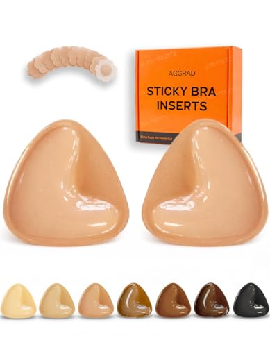 Image of Double Sided Sticky Bra Inserts, Ultra Instant Volume, Push Up Adhesive Bra Pads