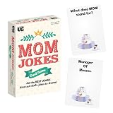 University Games, Mom Jokes Card Game, Perfect for Game Night, for Ages 8 and Up, 2 to 5 Players