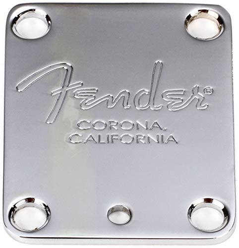 Fender Plaque manche guitare American Series Chrome