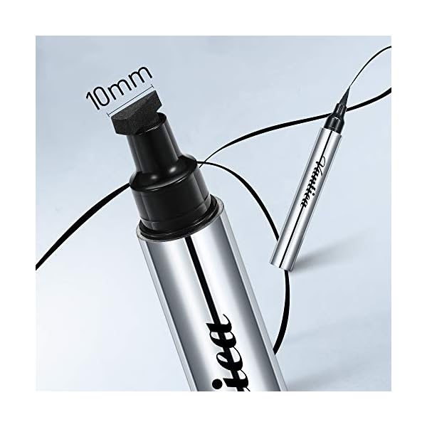 VANTICA Eyeliner stamp 2 Pack Black Liquid Eyeliner Winged Pencil Cat Wingliner Eye liners Pen for Women,Easy to use,Long Lasting,Smudge-proof, No Dipping