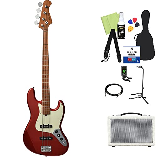 Amazon | Bacchus BJB-1-RSM/M ベース 初心者12点セット 【島村楽器で