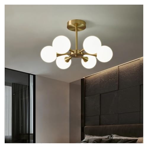 Lustre LED minimaliste résolvant le manque de clarté dans le salon et la cuisine