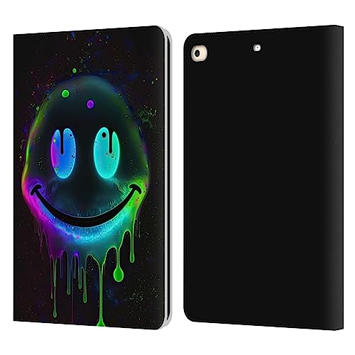 Housse cuir iPad 9.7 contre les chutes motif Wumples artistique