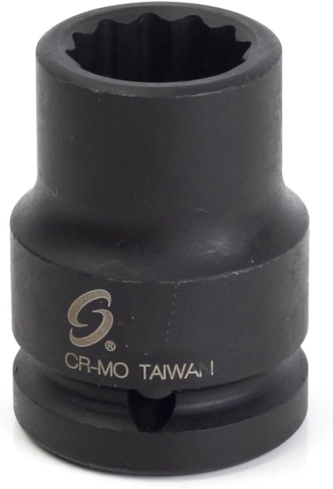 Sunex 418mzt 3/4-Inch Drive 18-Mm 12-Point Thin Wall Impact Socket