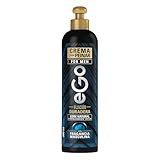 eGo Crema para Peinar Fijación Duradera con Fragancia Masculina. Ideal para Look Natural y Cabello Fuerte, 300 ml
