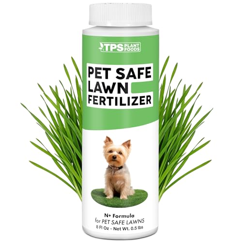 Pet Safe Lawn Fertilizer – Liquid Lawn Food for Greener Grass, Stronger Root Development & Safer Family Lawn Care, 8 oz