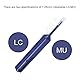 Glasfaser Reinigungsstifte, LWL Reinigungsstift Glasfaserstift Kontaktreiniger Stift Glasfaserradierer Stift, für 1,25 mm LC/MU Über 800 Reinigungen Ausgelegt