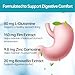 purmeo 5 in 1 High Potency H. Pylori Formula Probiotics - 1 Per Day -Supports Stomach Comfort & Lining Health with Pylopass Lactobacillus Reuteri DSM17648 - Made in Germany