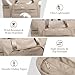 Mabecol Bolso de Mano Mujer Bandolera Tote Bag Imagen de Mabecol Bolso de Mano Mujer Bandolera Tote Bag