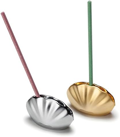Shoyeido Collipshell Mat Incense Holder (Silver (Matte) Silver