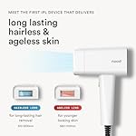 NEW Nood™ Flasher Pro — IPL Laser Hair Removal Device for Women & Men with Sapphire Cooling — Pain-free & Permanent, Visible Results After First Use & Works Everywhere Hair Grows — Gloss White - Image 2