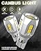 W16W T15 Canbus Bombillas LED, OUSHI 12V 16W 6500K Xenon Blanco 921...
