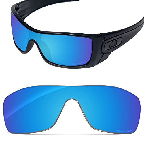 Image of Performance Replacement Lenses Compatible with Oakley Batwolf OO9101 Polarized, UV Protection, Anti-Scratch