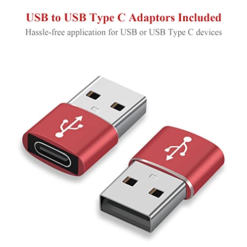 Pro Chaser 300W Car Power Inverter, 12V Dc To 110V Ac Car Truck Rv Inverter, 6.2A Dual Usb Charging Ports, Type C Adaptors Included #TOP5