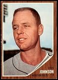 1962 Topps #278 Ken Johnson Houston Colt 45s (Baseball Card) EX Colt 45s