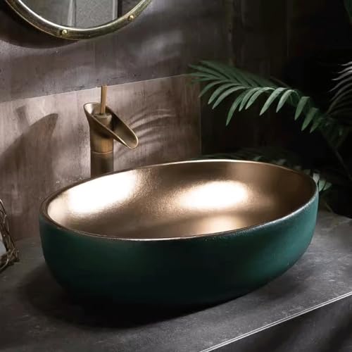 Lavabo à poser résistant en céramique pour moderniser une vasque ancienne - 6