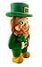 Westmon Works Lucky Irish Leprechaun Figurine Pocket Sized Good Luck Charm Trinket Durable PVC Keepsake for Desk Shelf or Carrying