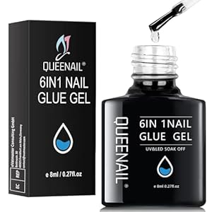 QUEENAIL 6-in-1 Nagelkleber Gel 8ml