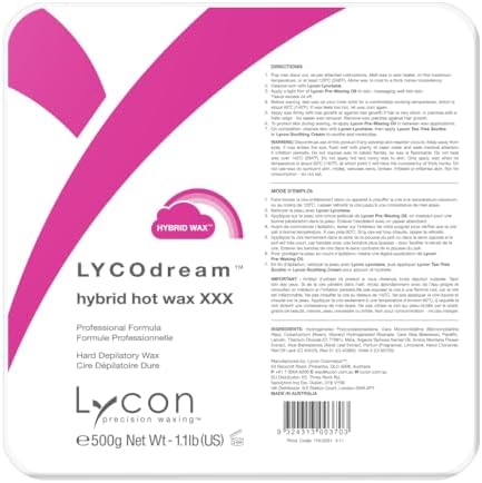 Lycon LYCODream Hybrid Hot Wax, 500g