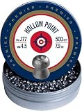 PALLINI 4,5 MM CAL 4.5 PIOMBINI hollow point CROSMAN per carabina ARIA COMPRESSA PCP
