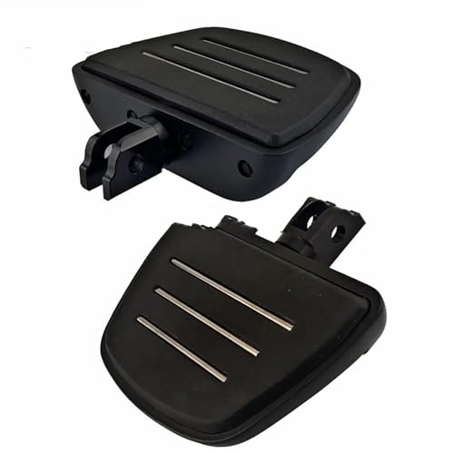 バイク用フットレスト に適合する ソフテイルストリートボブ FXBB ブレイクアウト 114 FXBRS スポーツグライド FLSB 2018年以降用 フロントリアフットペグ(Rear Black)