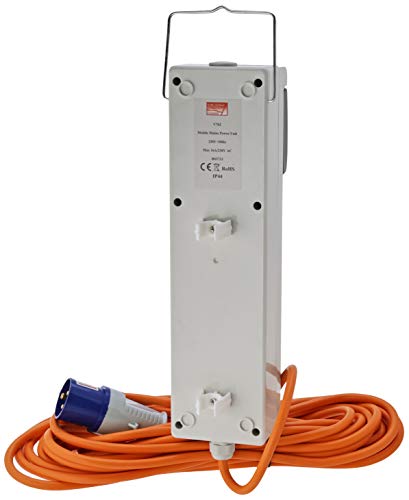 Crusader V762 Mains Supply Unit with 3 Sockets 15 meter Cable