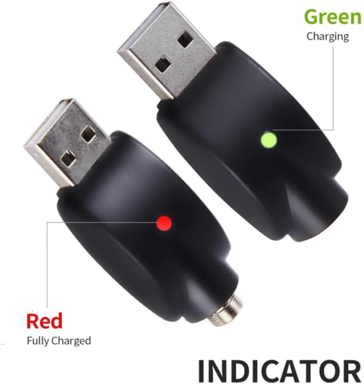 Miniatura 2 de Cable cargador de rosca USB inteligente con indicador LED, 3 unids protección de sobrecarga inteligente adaptador USB para cargador inalámbrico de