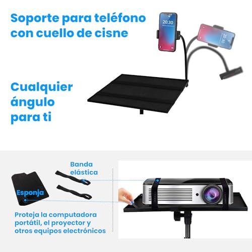 Tossbiss Trépied pour projecteur, portable et portable, hauteur réglable de 43,2 à 119,4 cm, avec sac de transport - Les Beatles, Paul McCartney, John Lennon, RIngo Starr, George Harrison Tossbiss Trépied pour projecteur, portable et portable, hauteur réglable de 43,2 à 119,4 cm, avec sac de transport – Image 4