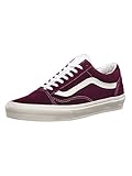 Vans Old Skool, Zapatillas Unisex Adulto, Rojo (Vintage Grape Wine), 41