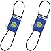 2 Pack Stens 265-678 OEM Replacement Belt Fits Toro 25-6430