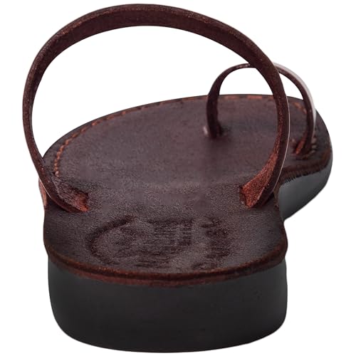 Holy Land Market Men/Women Biblical Jesus Leather/Suede Sandals/Slides From Jerusalem (Suede IV)3