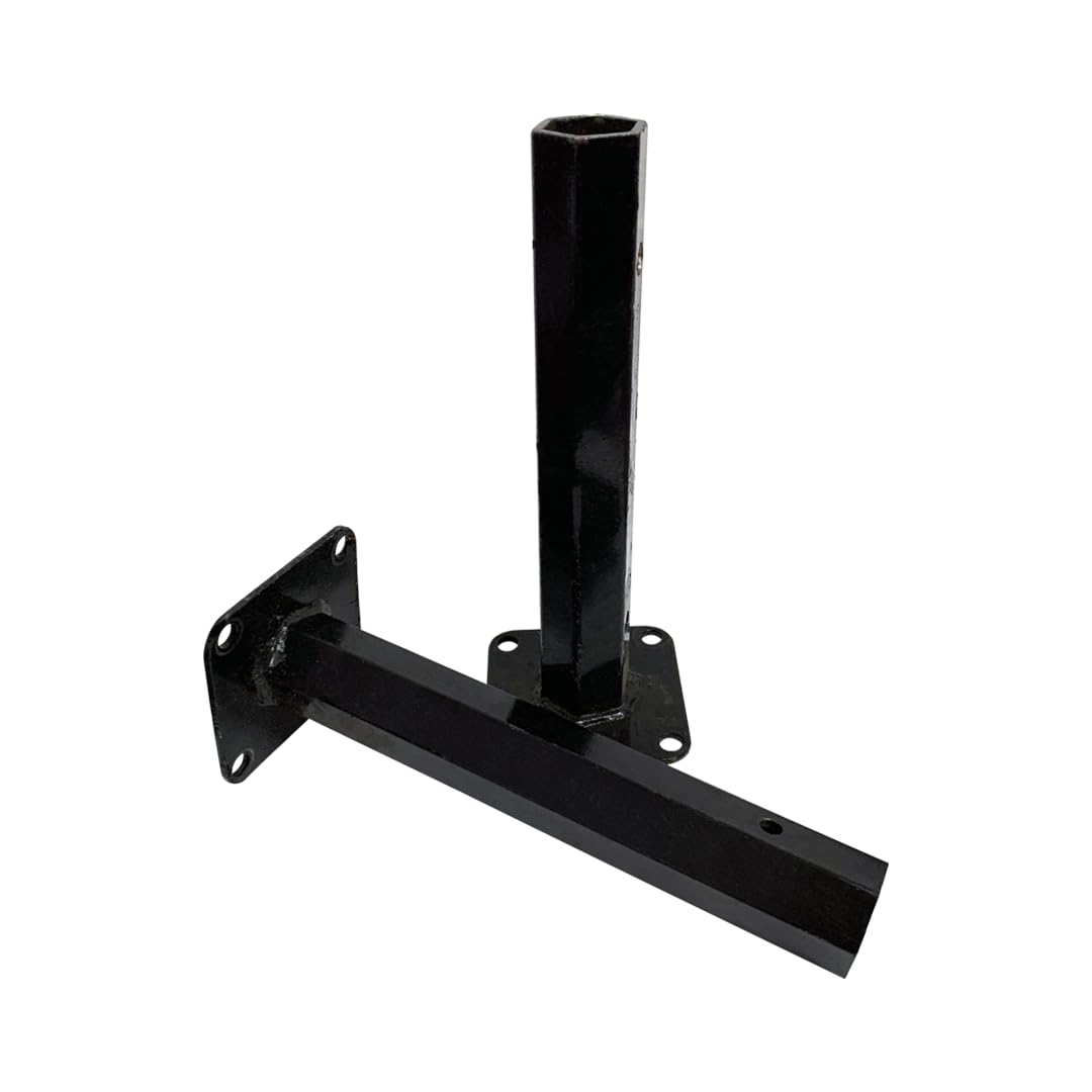 Bricoferr Par de ejes porta ruedas para motoazada – 23 mm largo