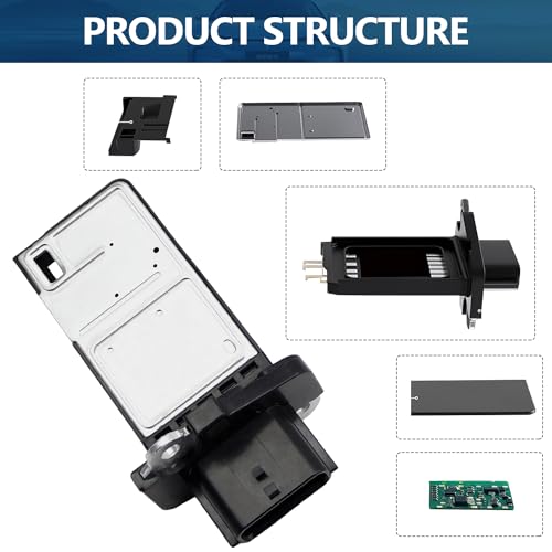 OEM Replacement Nissan Mass Air Flow Sensor Compatible with Nissan Infiniti 04-14 Altima 06-12 Sentra 03-09 350Z 2005-2019 Frontier 09-15 370Z 04-19 Titan 03-15 Murano 03-08 G35 Replaces 22680-7S000 by PFVF - Image 4