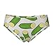 KATVEESC Womens Underwear Soft Fashion Vegetable Cucumber Briefs Ladies Panties