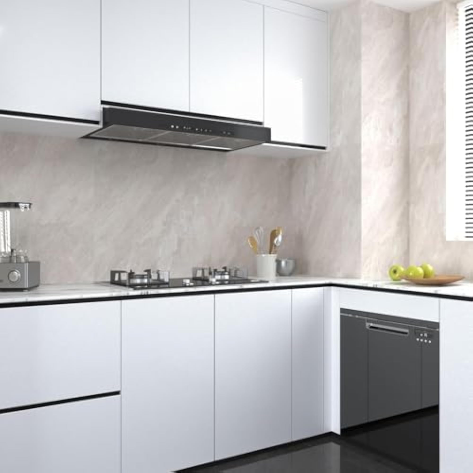 Peel and Stick Countertops Wallpaper, Removable Waterproof Vinyl Wrap
