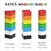 Hiwawind 84pcs Magnetic Blocks,Toys for 3 Year Old Boys & Girls, Sensory Toys for Kids with Autism, STEM Preschool Montessori Toys for Toddlers 3-5, Christmas Toys Birthday Gifts for Grandkids
