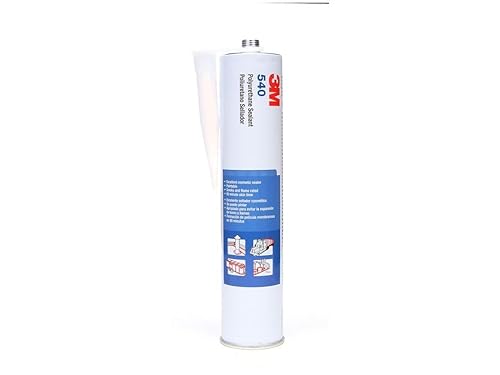 Miniatura 5 de 3M 540 Scotch-Seal Sellador de poliuretano, color blanco, cartucho de 10.5 onzas (paquete de 1)