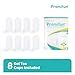 Promifun Silicone Toe Protectors,4 Pairs Soft Gel Toe Protectors for Men & Women-Toe Caps for Foot Pain Relief-Toe Sleeves for Ingrown Toenails, Corns, Calluses, Blisters(Transparent Color+4M)